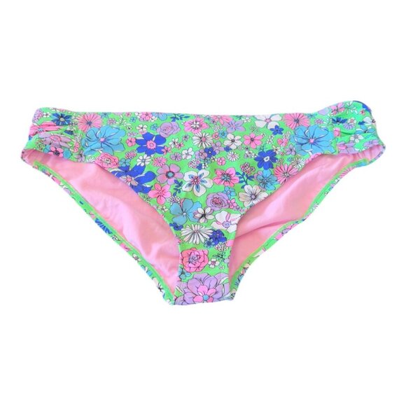 Salt + Cove Plus Size Peony Party Bikini Bottoms Size 22 - Picture 5 of 8